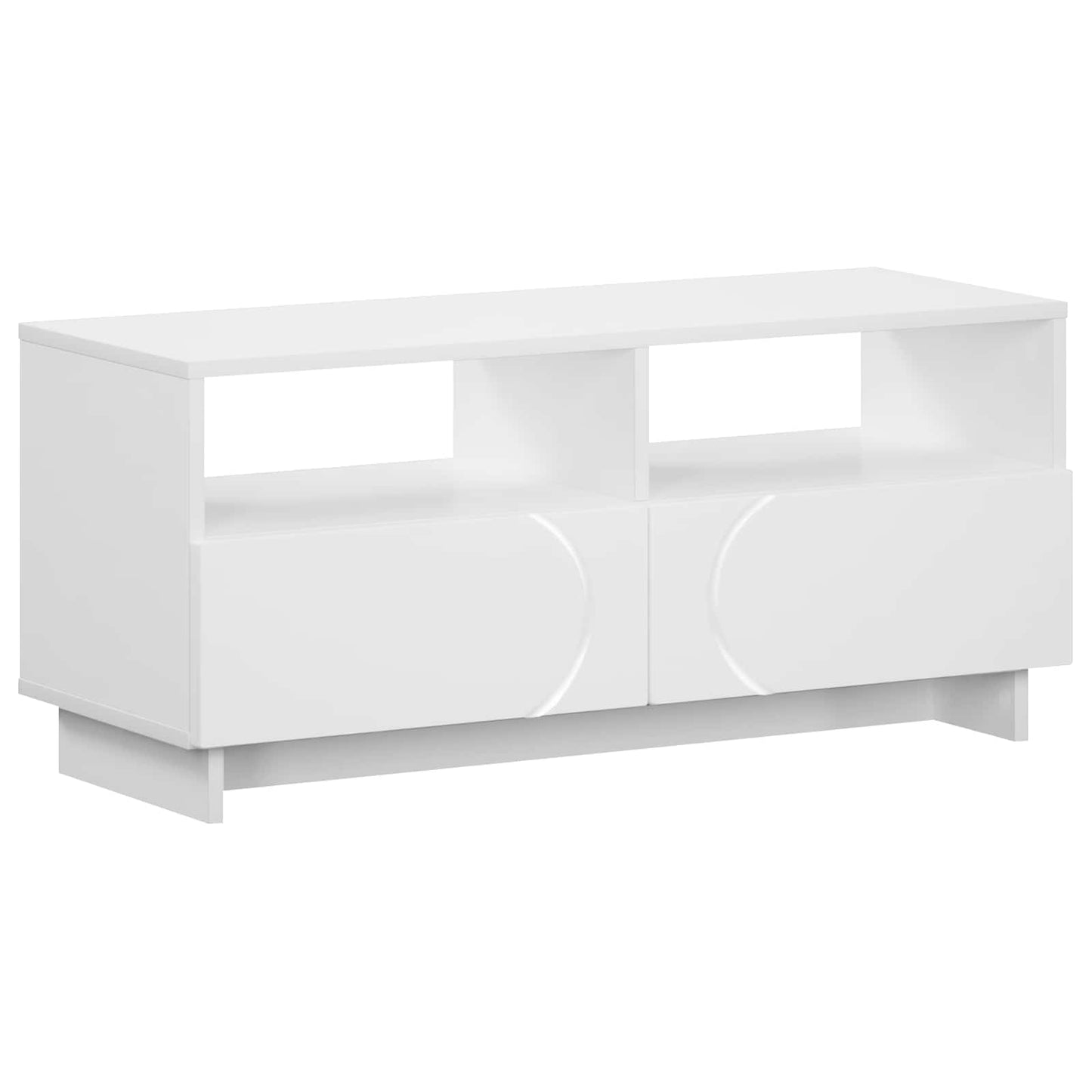 TV Stand 90 x 34.5 x 40 cm White Engineered Wood