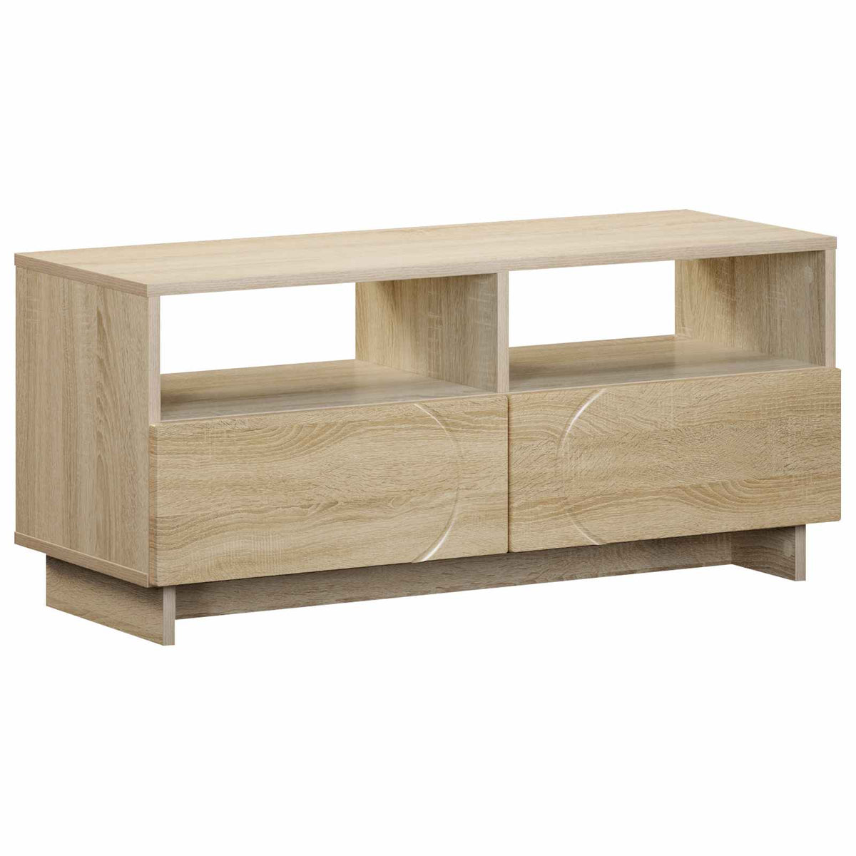 TV Stand 90 x 34.5 x 40 cm Sonoma Oak Engineered Wood