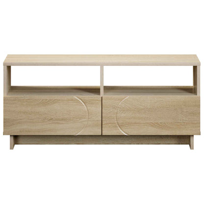 TV Stand 90 x 34.5 x 40 cm Sonoma Oak Engineered Wood