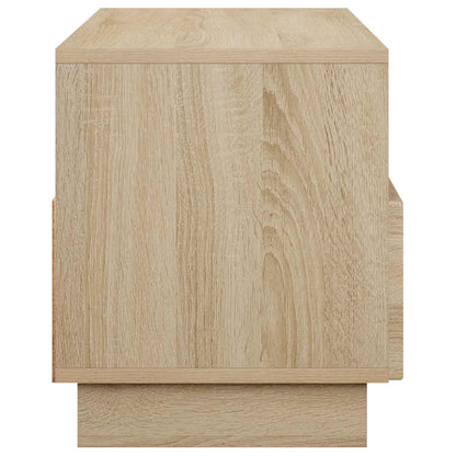 TV Stand 90 x 34.5 x 40 cm Sonoma Oak Engineered Wood