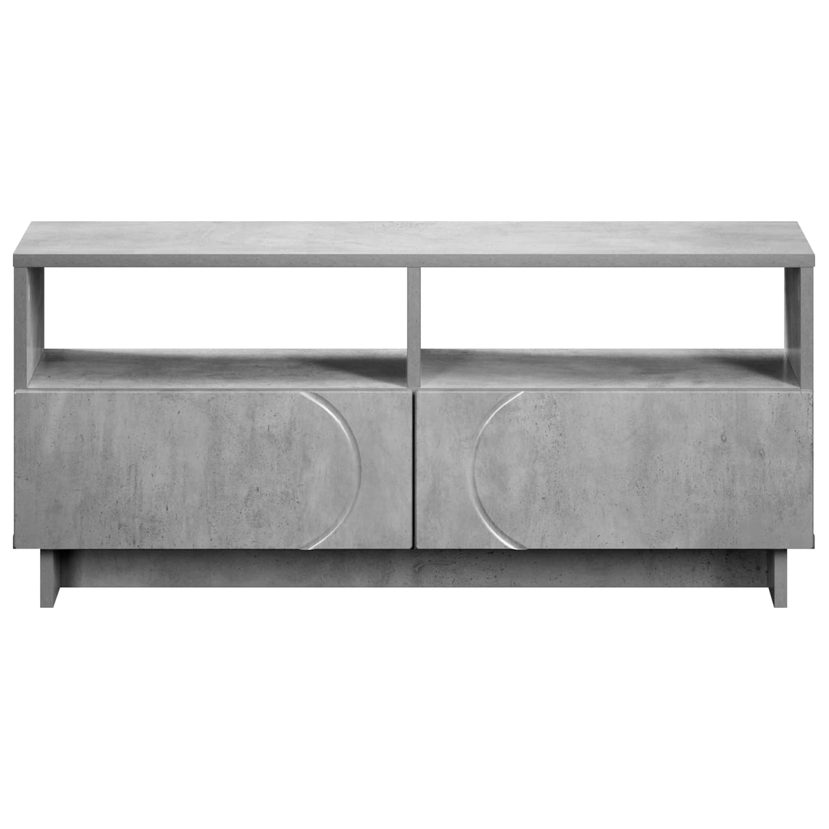 TV Stand 90 x 34.5 x 40 cm Concrete Grey Engineered Wood