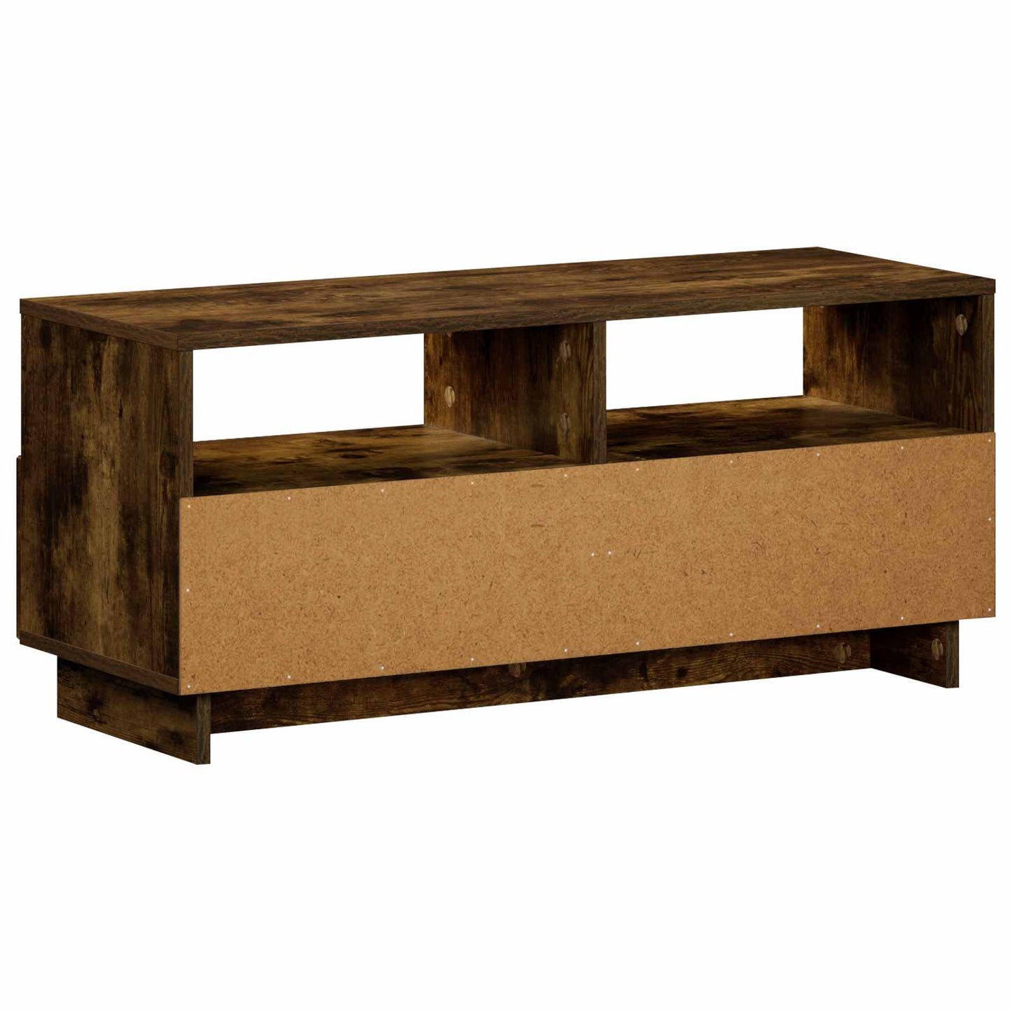 TV Stand 90 x 34.5 x 40 cm Smoked Oak Engineered Wood