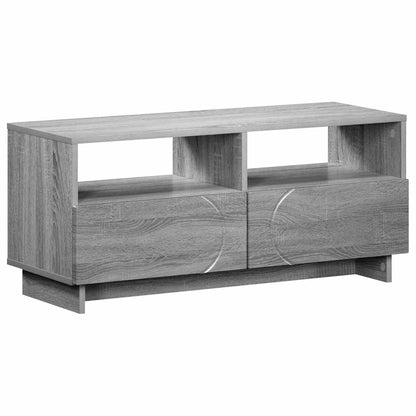 TV Stand 90 x 34.5 x 40 cm Grey Sonoma Engineered Wood