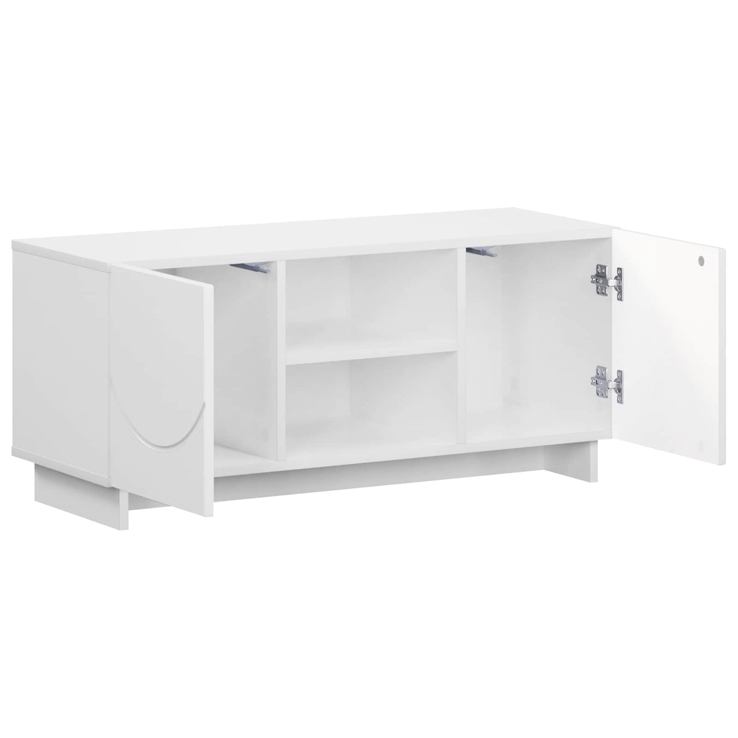 TV Stand 90 x 34.5 x 40 cm White Engineered Wood