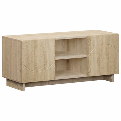 TV Stand 90 x 34.5 x 40 cm Sonoma Oak Engineered Wood