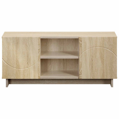 TV Stand 90 x 34.5 x 40 cm Sonoma Oak Engineered Wood