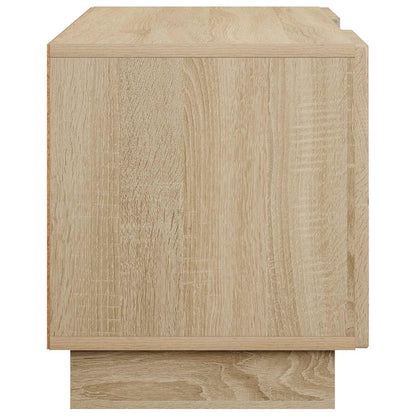 TV Stand 90 x 34.5 x 40 cm Sonoma Oak Engineered Wood