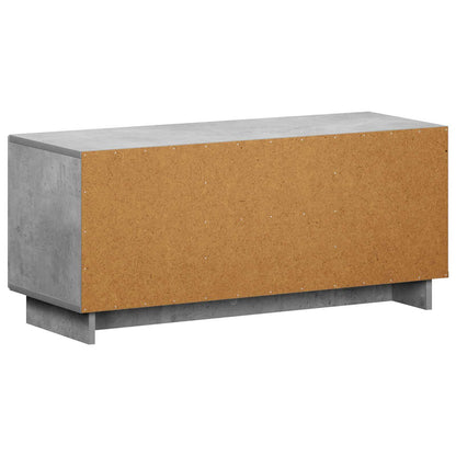 TV Stand 90 x 34.5 x 40 cm Concrete Grey Engineered Wood