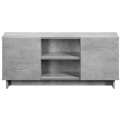 TV Stand 90 x 34.5 x 40 cm Concrete Grey Engineered Wood