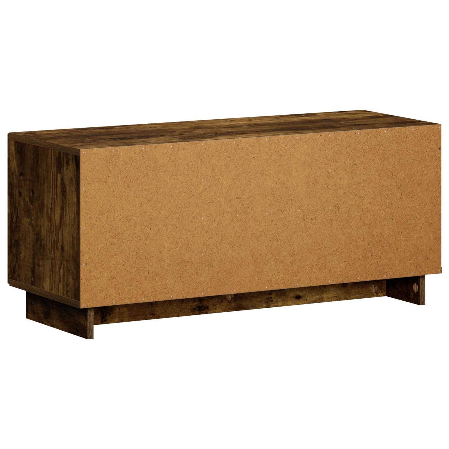TV Stand 90 x 34.5 x 40 cm Smoked Oak Engineered Wood