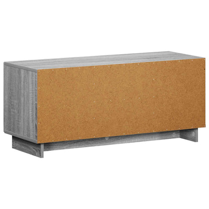 TV Stand 90 x 34.5 x 40 cm Grey Sonoma Engineered Wood