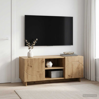 TV Stand 90 x 34.5 x 40 cm Artisan Oak Engineered Wood