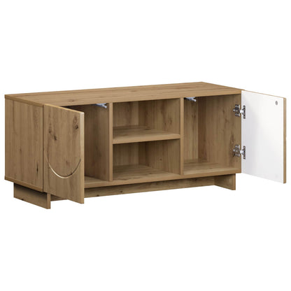 TV Stand 90 x 34.5 x 40 cm Artisan Oak Engineered Wood