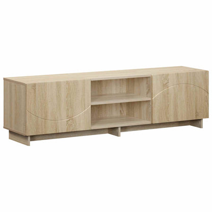 TV Stand 140 x 34.5 x 40 cm Sonoma Oak Engineered Wood