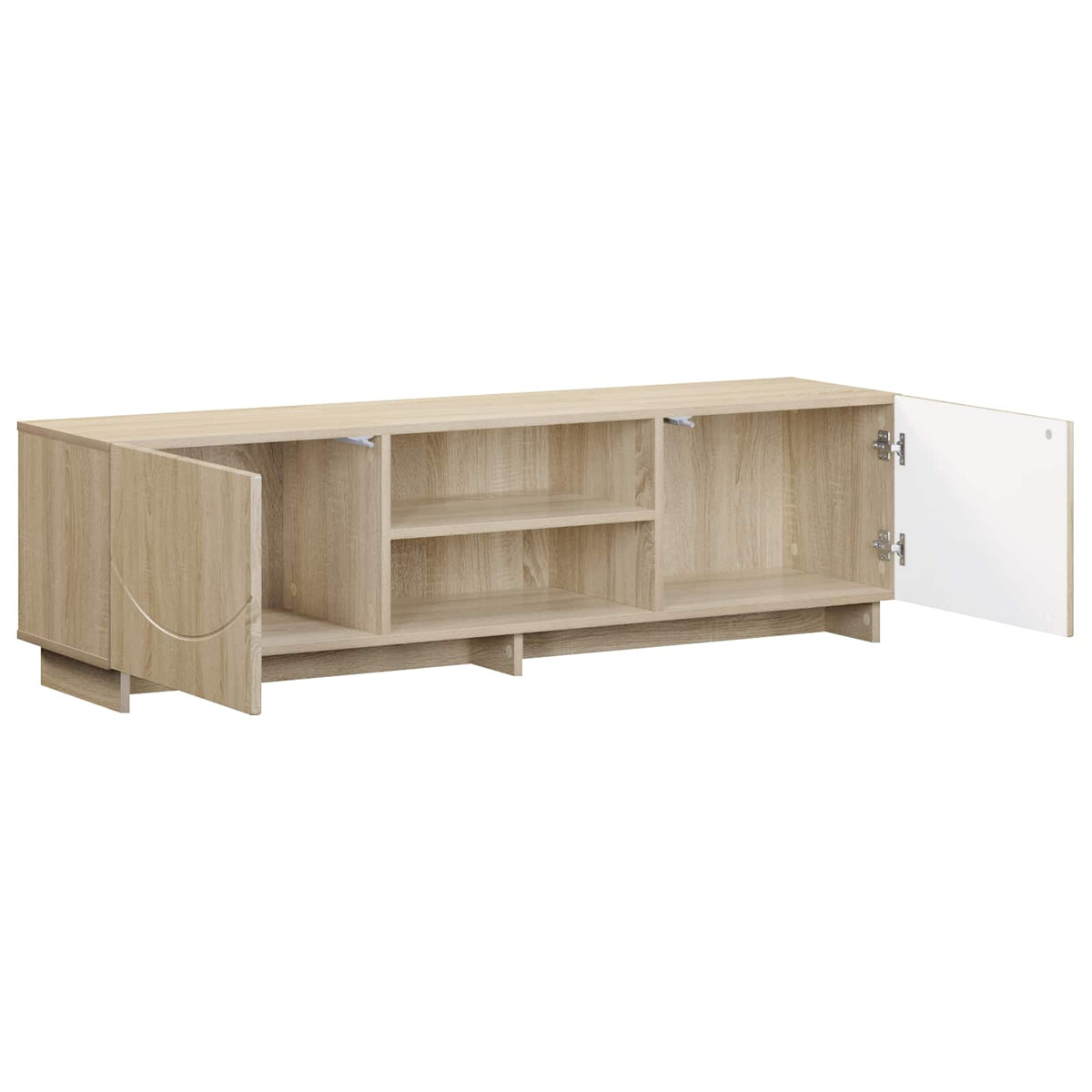 TV Stand 140 x 34.5 x 40 cm Sonoma Oak Engineered Wood