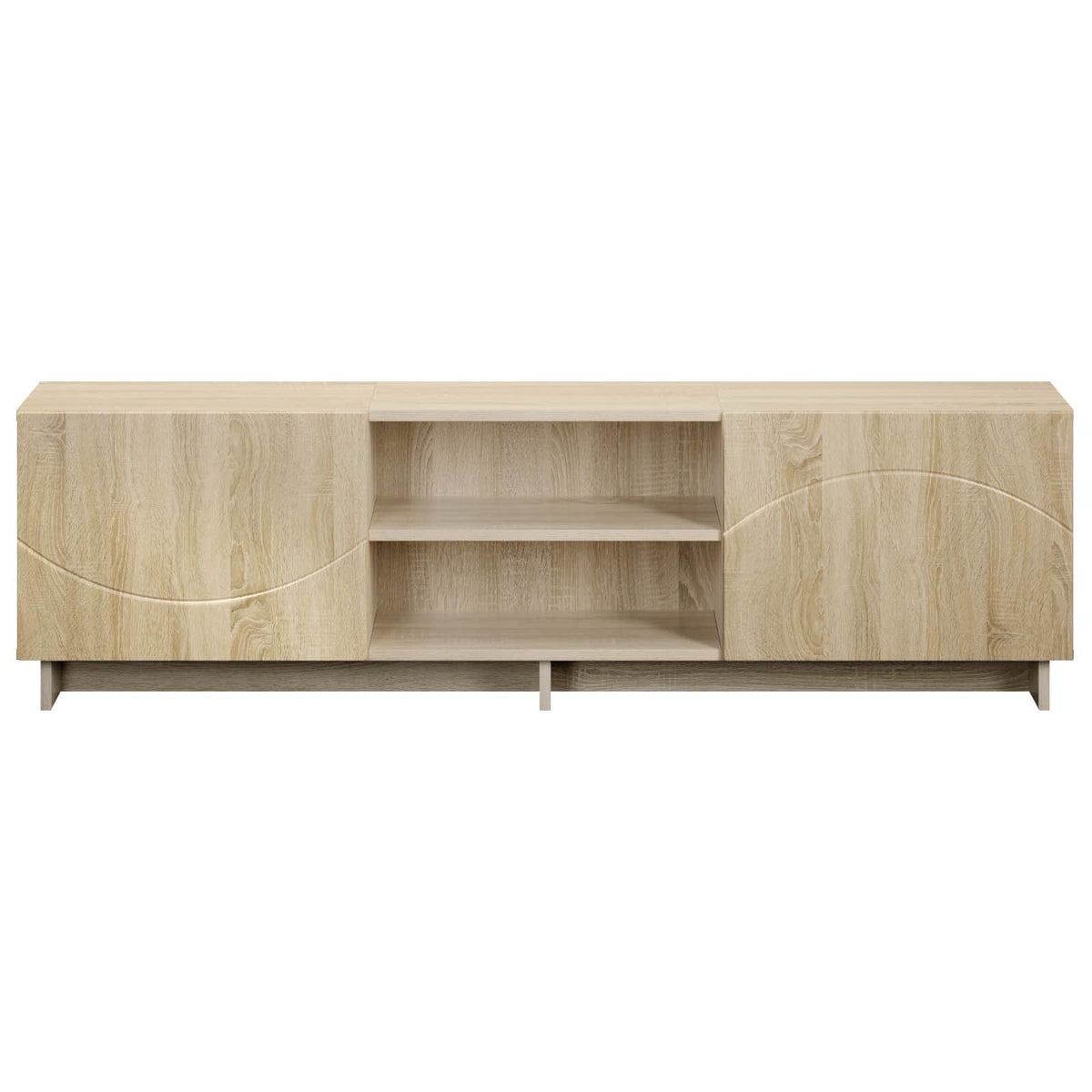 TV Stand 140 x 34.5 x 40 cm Sonoma Oak Engineered Wood
