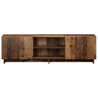 TV Stand 140 x 34.5 x 40 cm Old Wood Engineered Wood