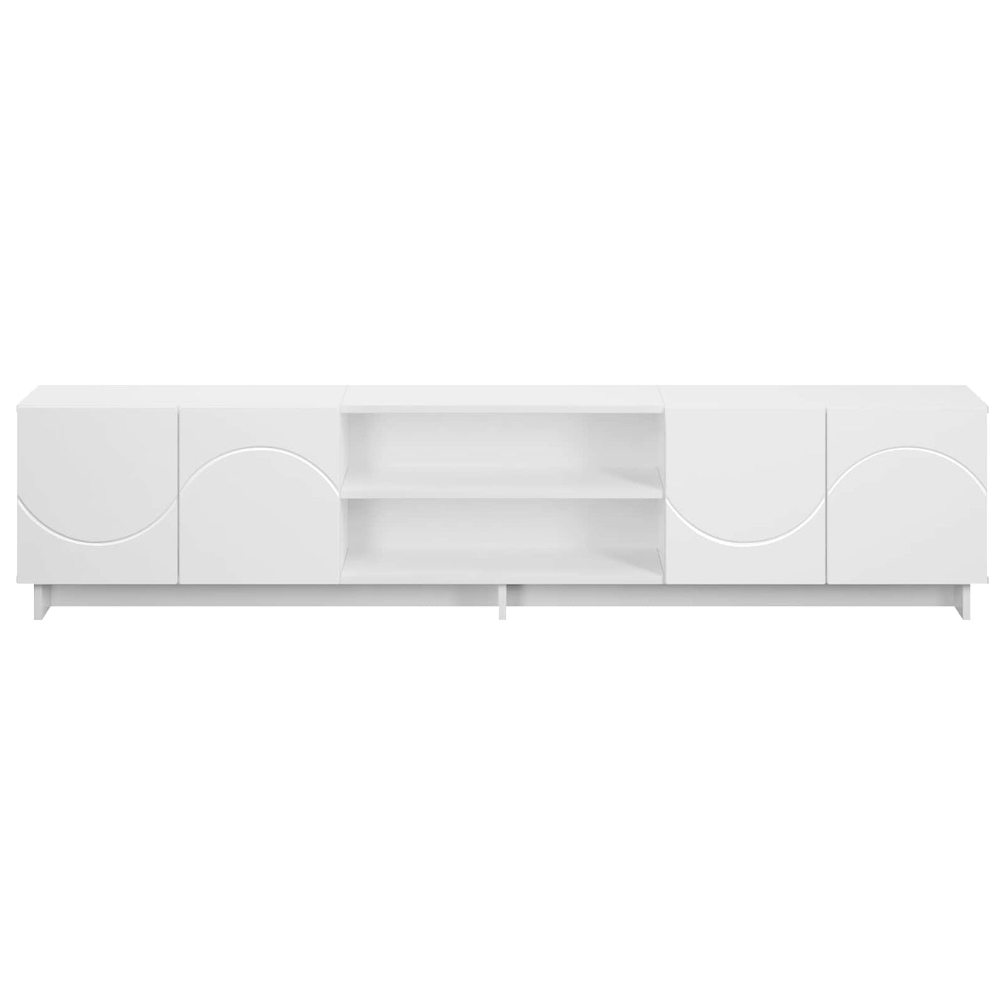 TV Stand 180 x 34.5 x 40 cm White Engineered Wood