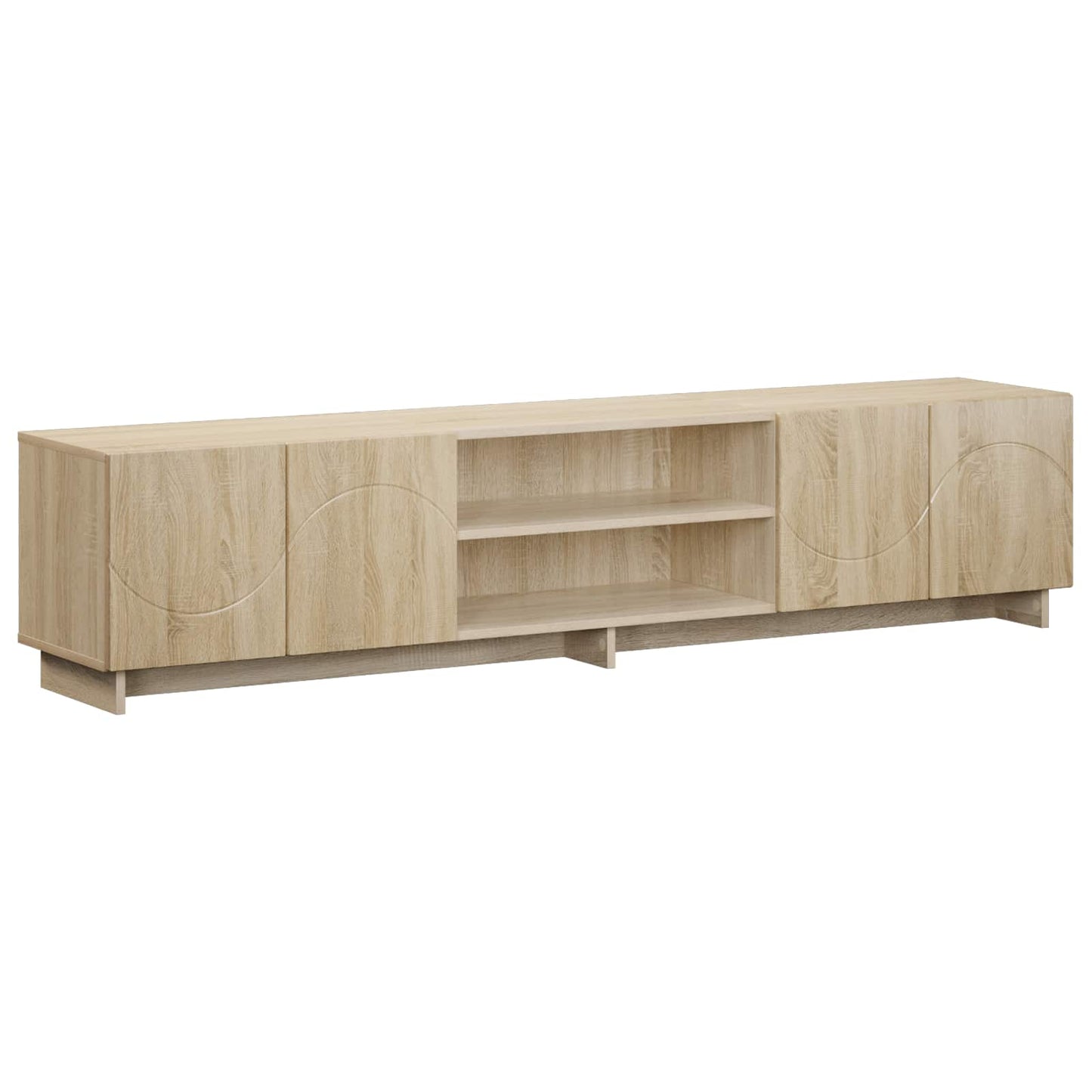 TV Stand 180 x 34.5 x 40 cm Sonoma Oak Engineered Wood