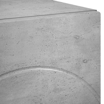 TV Stand 180 x 34.5 x 40 cm Concrete Grey Engineered Wood