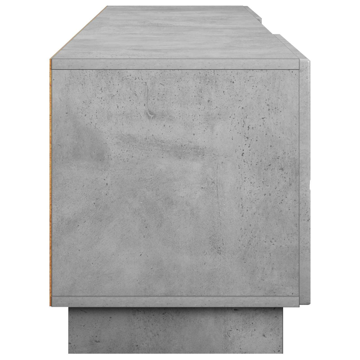 TV Stand 180 x 34.5 x 40 cm Concrete Grey Engineered Wood