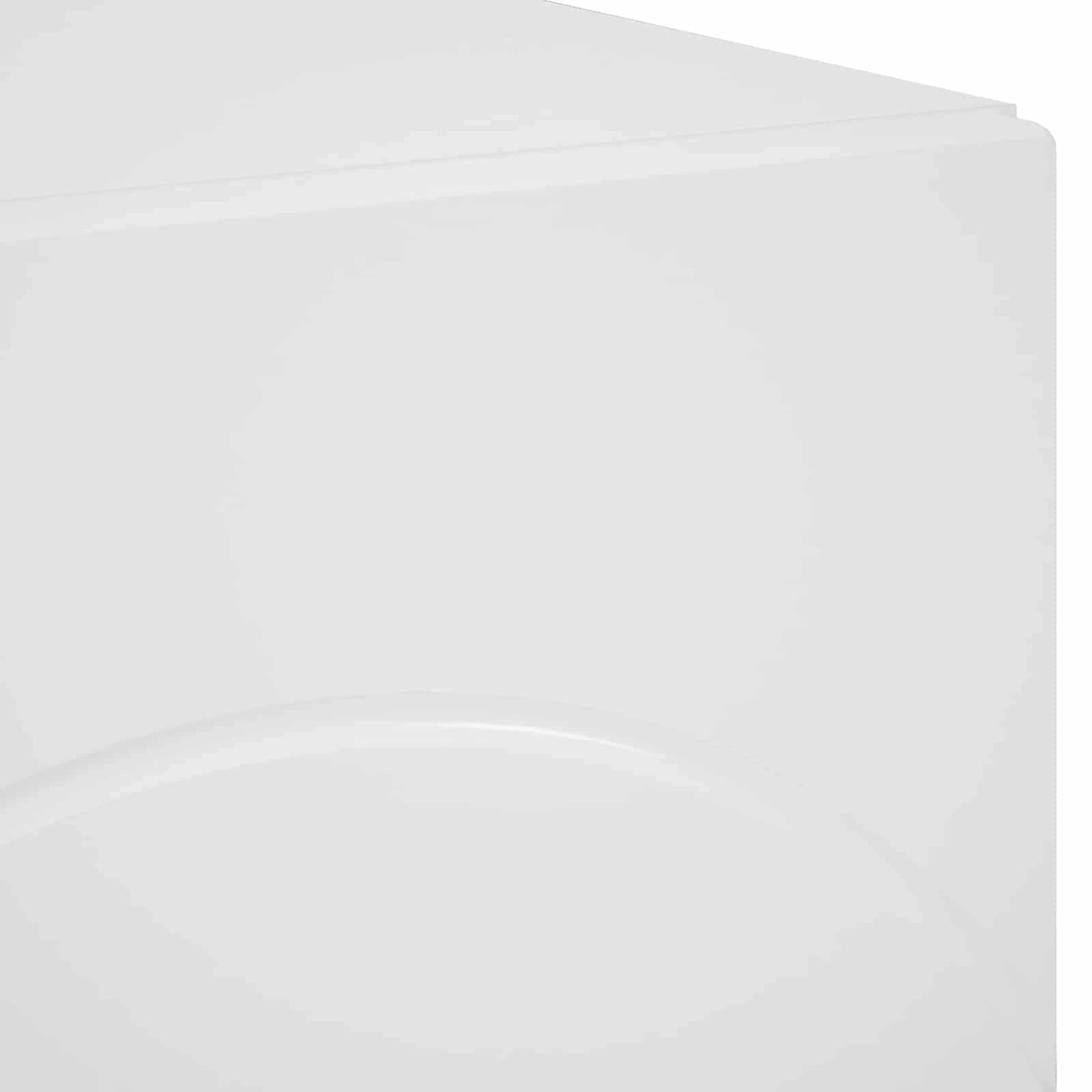 TV Stand 180 x 34.5 x 40 cm High Gloss White Engineered Wood