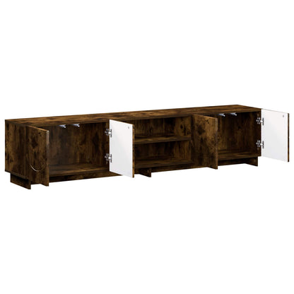 TV Stand 180 x 34.5 x 40 cm Smoked Oak Engineered Wood