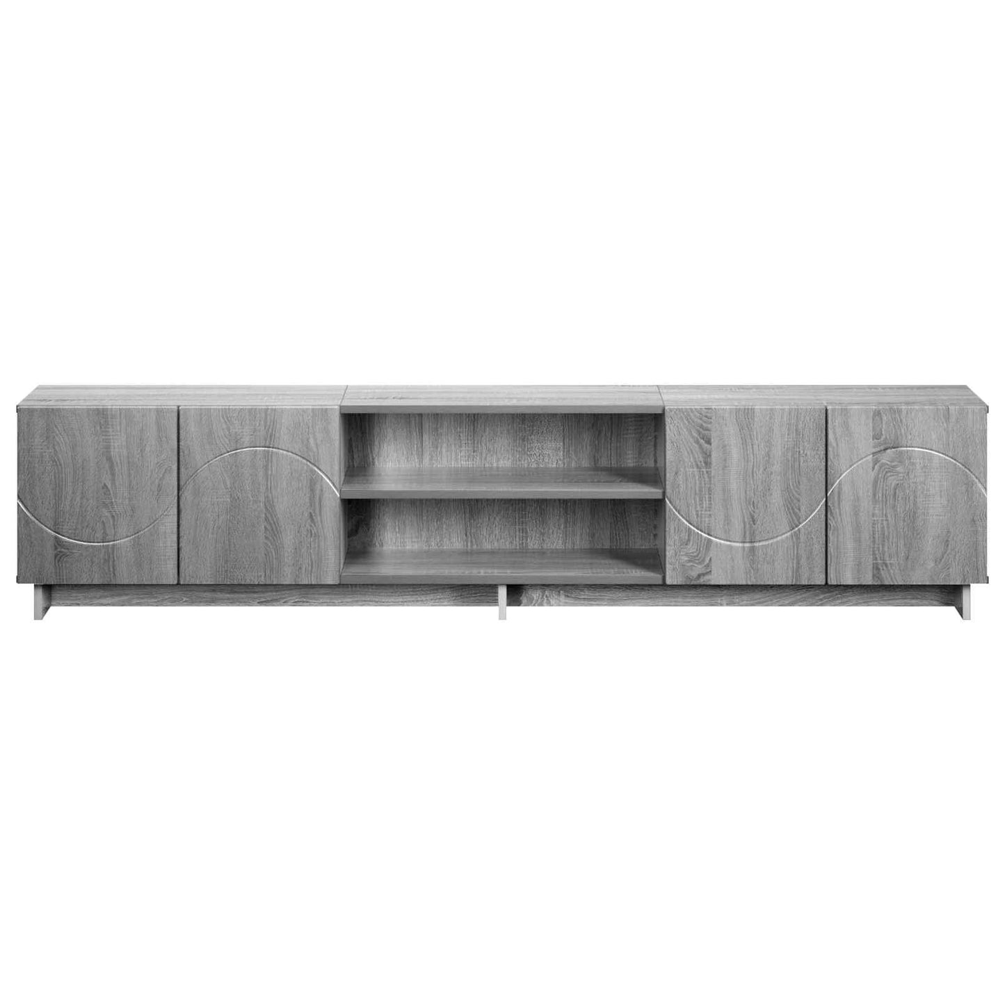 TV Stand 180 x 34.5 x 40 cm Grey Sonoma Engineered Wood
