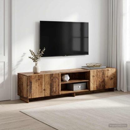 TV Stand 180 x 34.5 x 40 cm Old Wood Engineered Wood