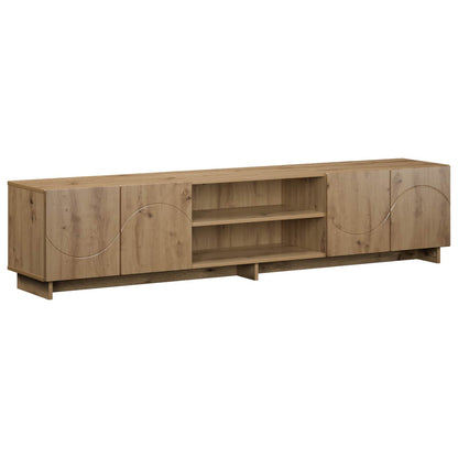 TV Stand 180 x 34.5 x 40 cm Artisan Oak Engineered Wood