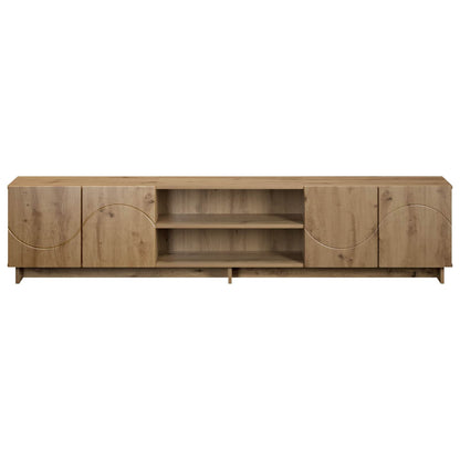 TV Stand 180 x 34.5 x 40 cm Artisan Oak Engineered Wood
