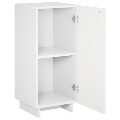 Sideboard White 33.5 x 34.5 x 75 cm Engineered Wood