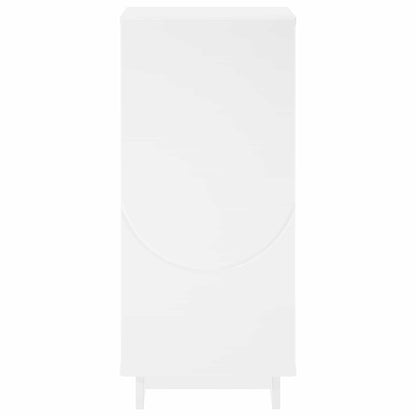Sideboard White 33.5 x 34.5 x 75 cm Engineered Wood