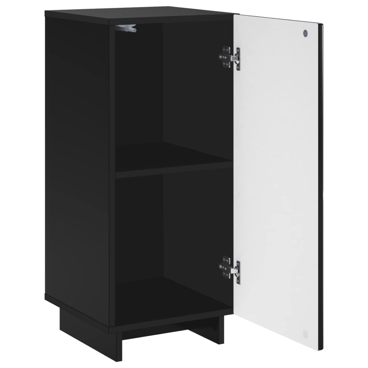 Sideboard Black 33.5 x 34.5 x 75 cm Engineered Wood