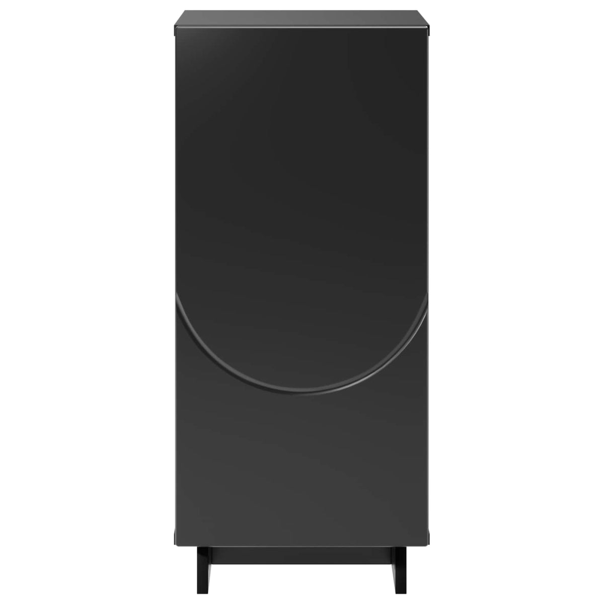 Sideboard Black 33.5 x 34.5 x 75 cm Engineered Wood