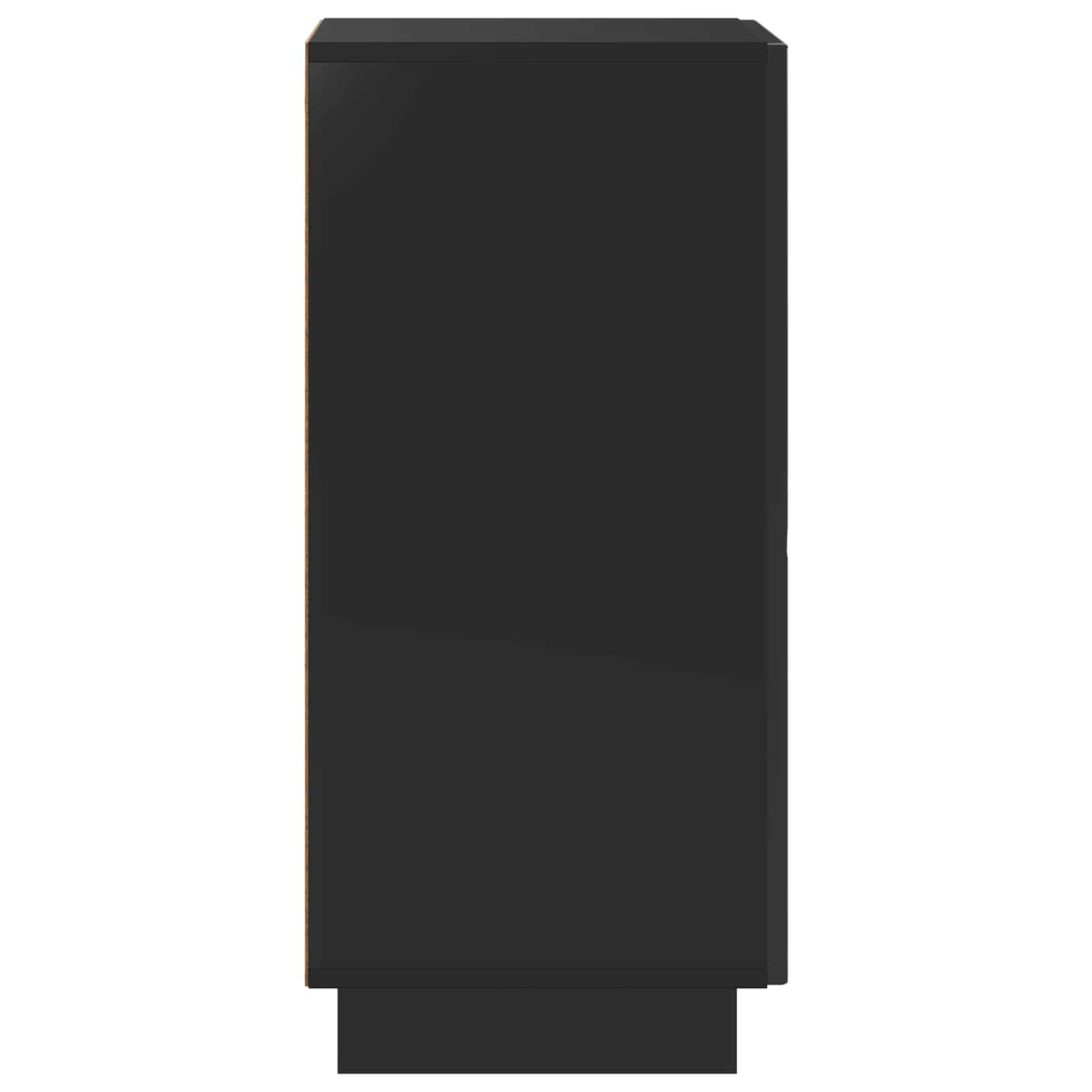 Sideboard Black 33.5 x 34.5 x 75 cm Engineered Wood