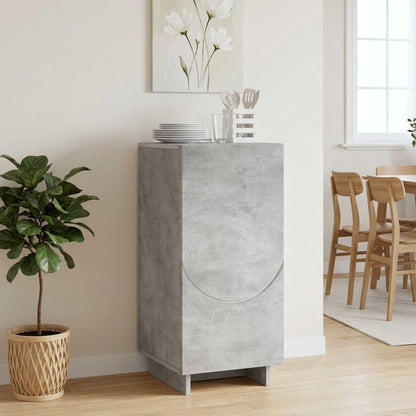Sideboard Concrete Grey 33.5 x 34.5 x 75 cm Engineered Wood