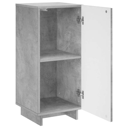 Sideboard Concrete Grey 33.5 x 34.5 x 75 cm Engineered Wood