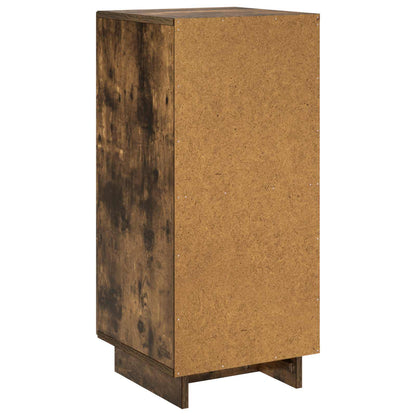 Sideboard Smoked Oak 33.5 x 34.5 x 75 cm Engineered Wood