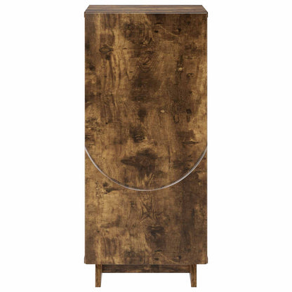 Sideboard Smoked Oak 33.5 x 34.5 x 75 cm Engineered Wood
