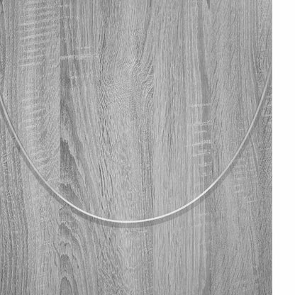 Sideboard Grey Sonoma 33.5 x 34.5 x 75 cm Engineered Wood