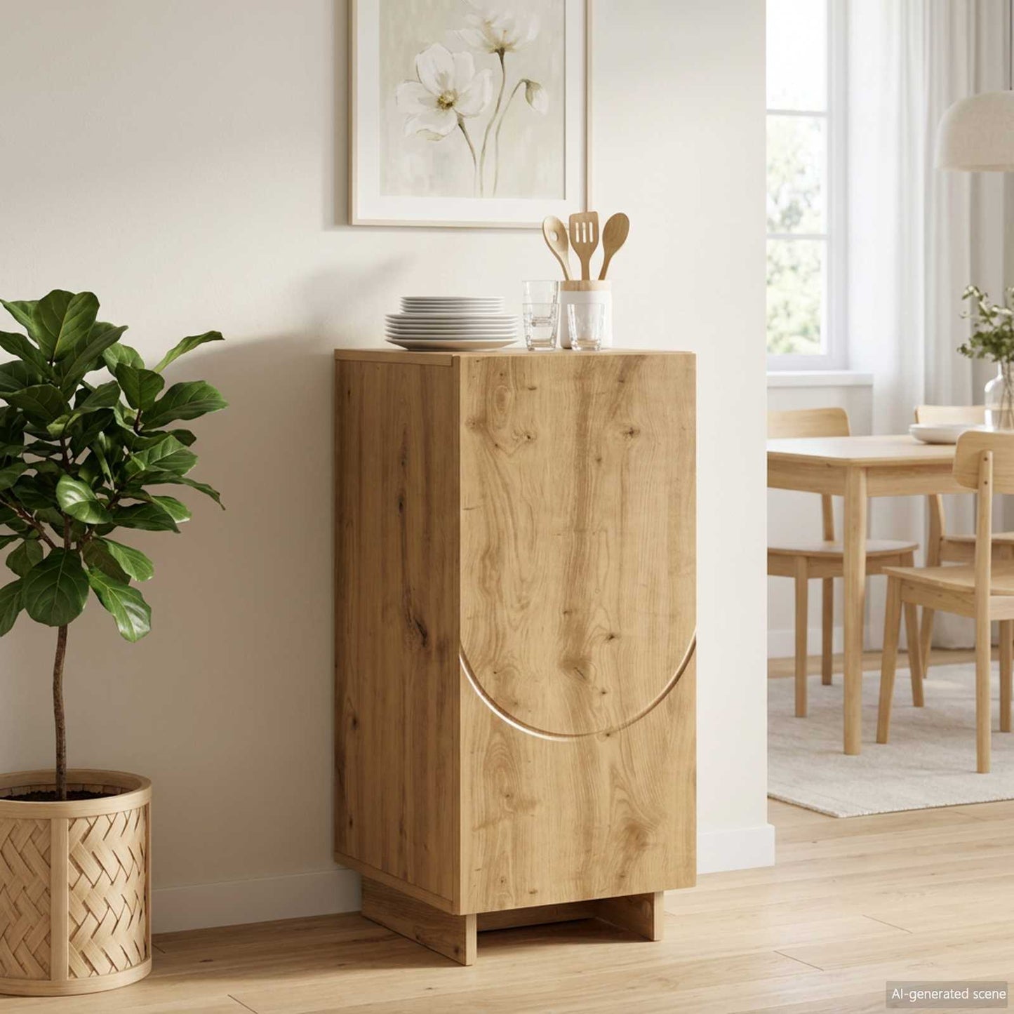 Sideboard Artisan Oak 33.5 x 34.5 x 75 cm Engineered Wood