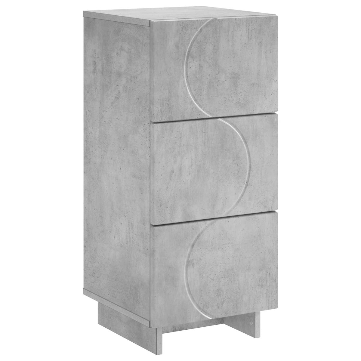 Sideboard Concrete Grey 33.5 x 34.5 x 75 cm Engineered Wood