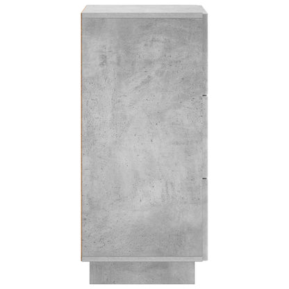 Sideboard Concrete Grey 33.5 x 34.5 x 75 cm Engineered Wood