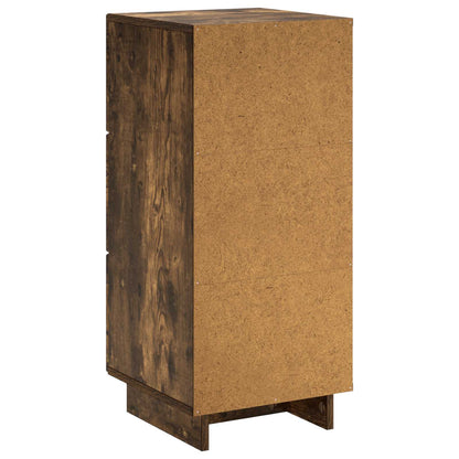 Sideboard Smoked Oak 33.5 x 34.5 x 75 cm Engineered Wood