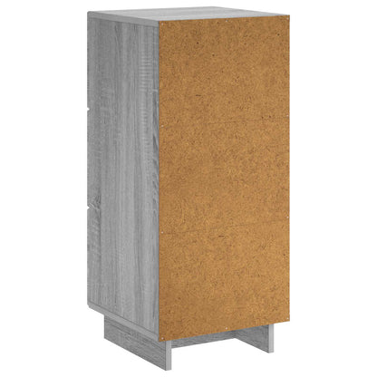 Sideboard Grey Sonoma 33.5 x 34.5 x 75 cm Engineered Wood