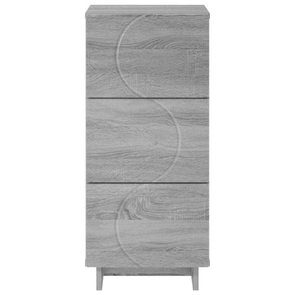 Sideboard Grey Sonoma 33.5 x 34.5 x 75 cm Engineered Wood
