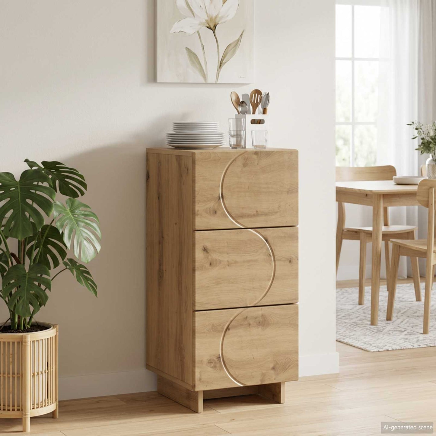 Sideboard Artisan Oak 33.5 x 34.5 x 75 cm Engineered Wood