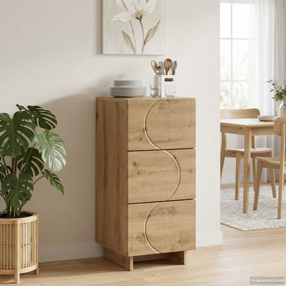 Sideboard Artisan Oak 33.5 x 34.5 x 75 cm Engineered Wood
