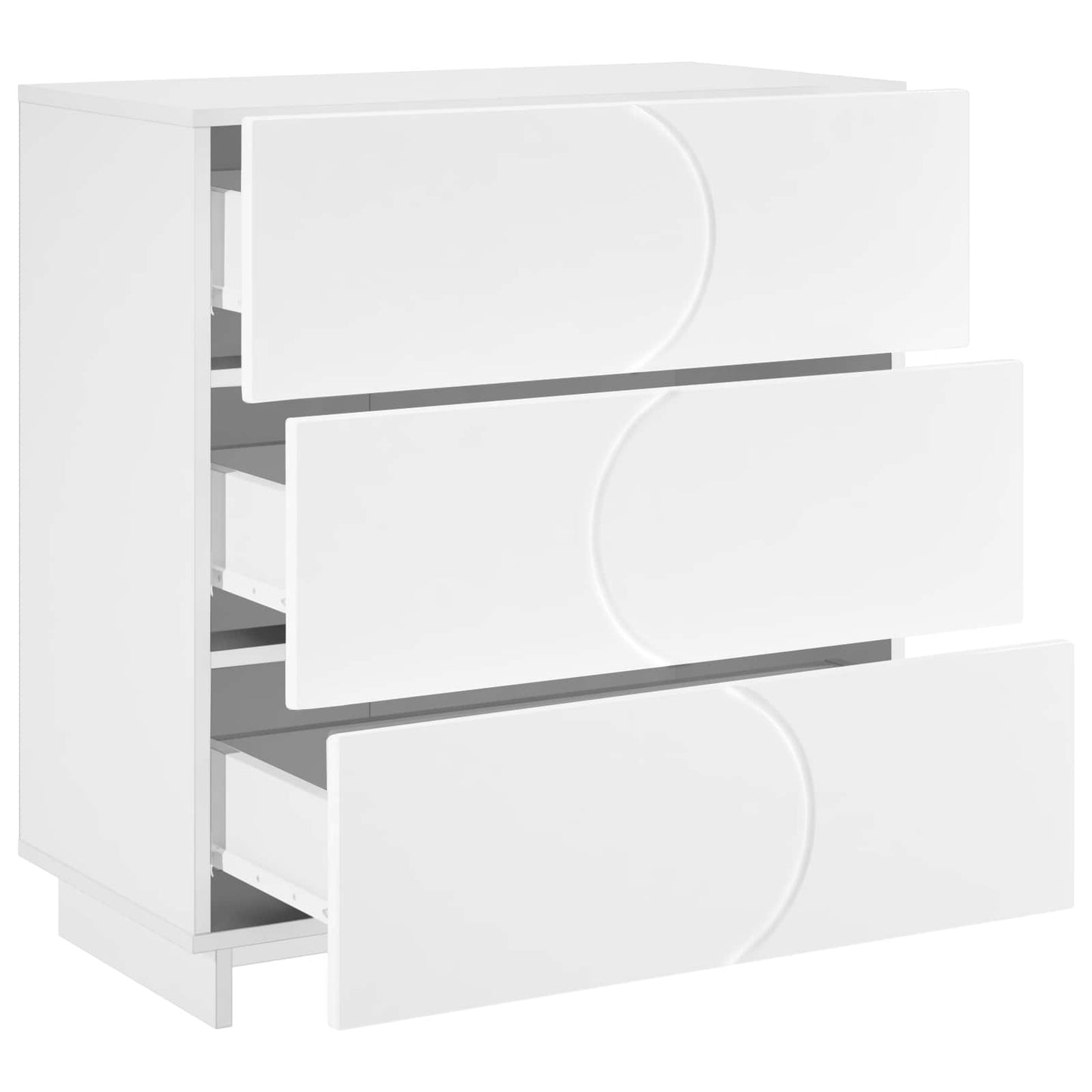 Sideboard White 70 x 38 x 75 cm Engineered Wood